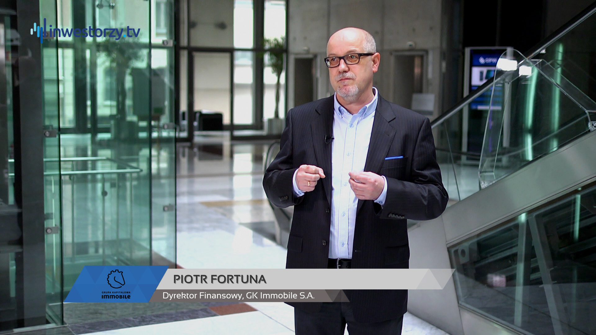 Wypowiedź Dyrektora Finansowego GK IMMOBILE, Piotra Fortuny dla Inwestorzy.tv