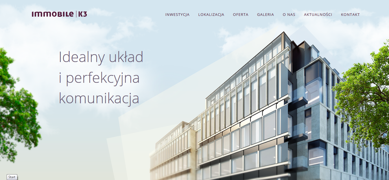 Nowa strona internetowa inwestycji IMMOBILE K3