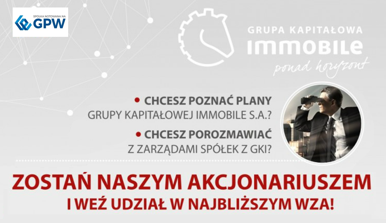 Zapowiedź Walnego Zgromadzenia Akcjonariuszy – 30 czerwca 2017