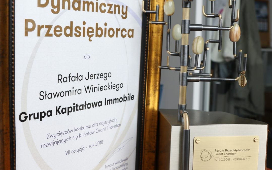 Rafał Jerzy i Sławomir Winiecki laureatami konkursu Dynamiczny Przedsiębiorca 2018