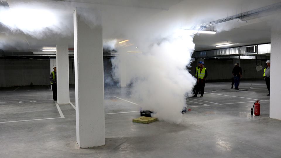 Trial smoke test and visit of students – construction of the IMMOBILE K3 is approaching the finals