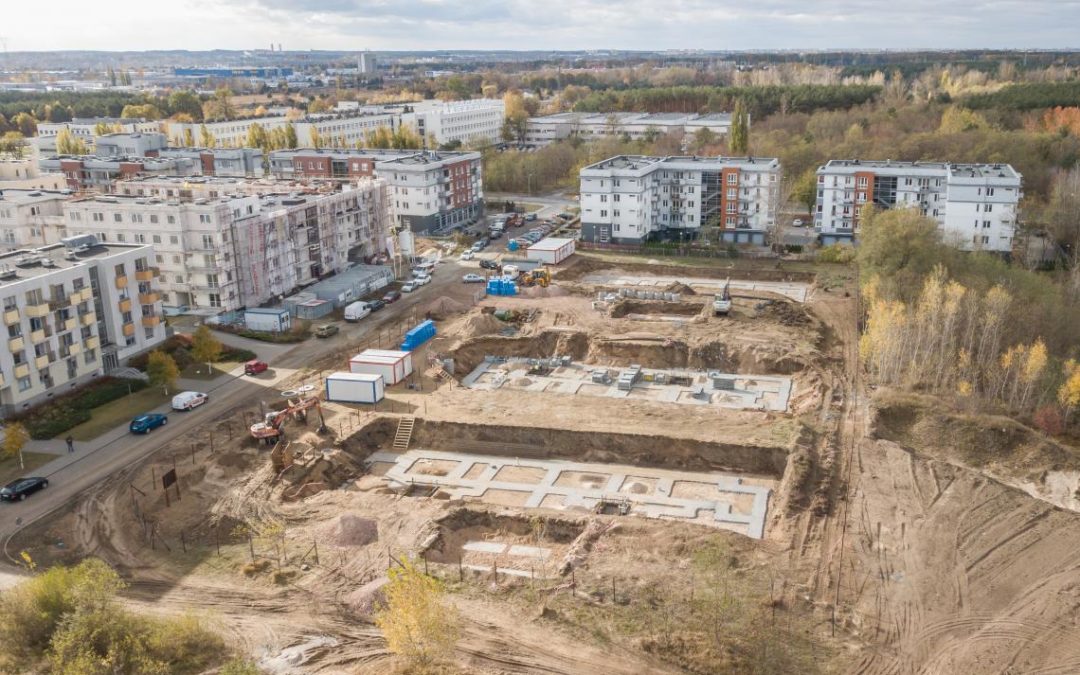 Osiedle Uniwersyteckie – the first construction update