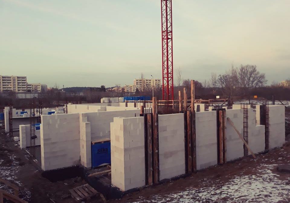 Update from the construction of Osiedle Uniwerysteckie