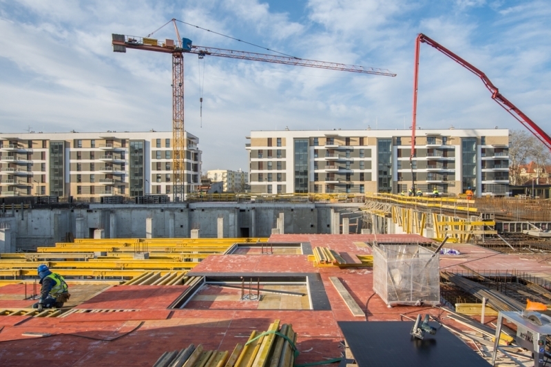 News from the construction of the second stage of the Platanowy Park