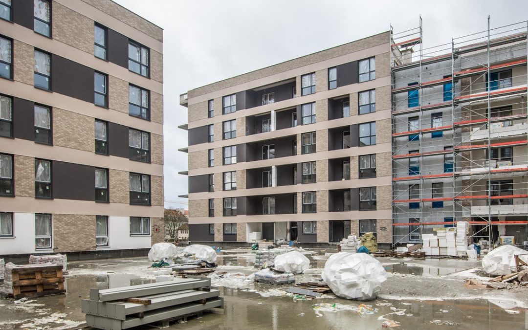 Further elevations of the second stage of Platanowy Park