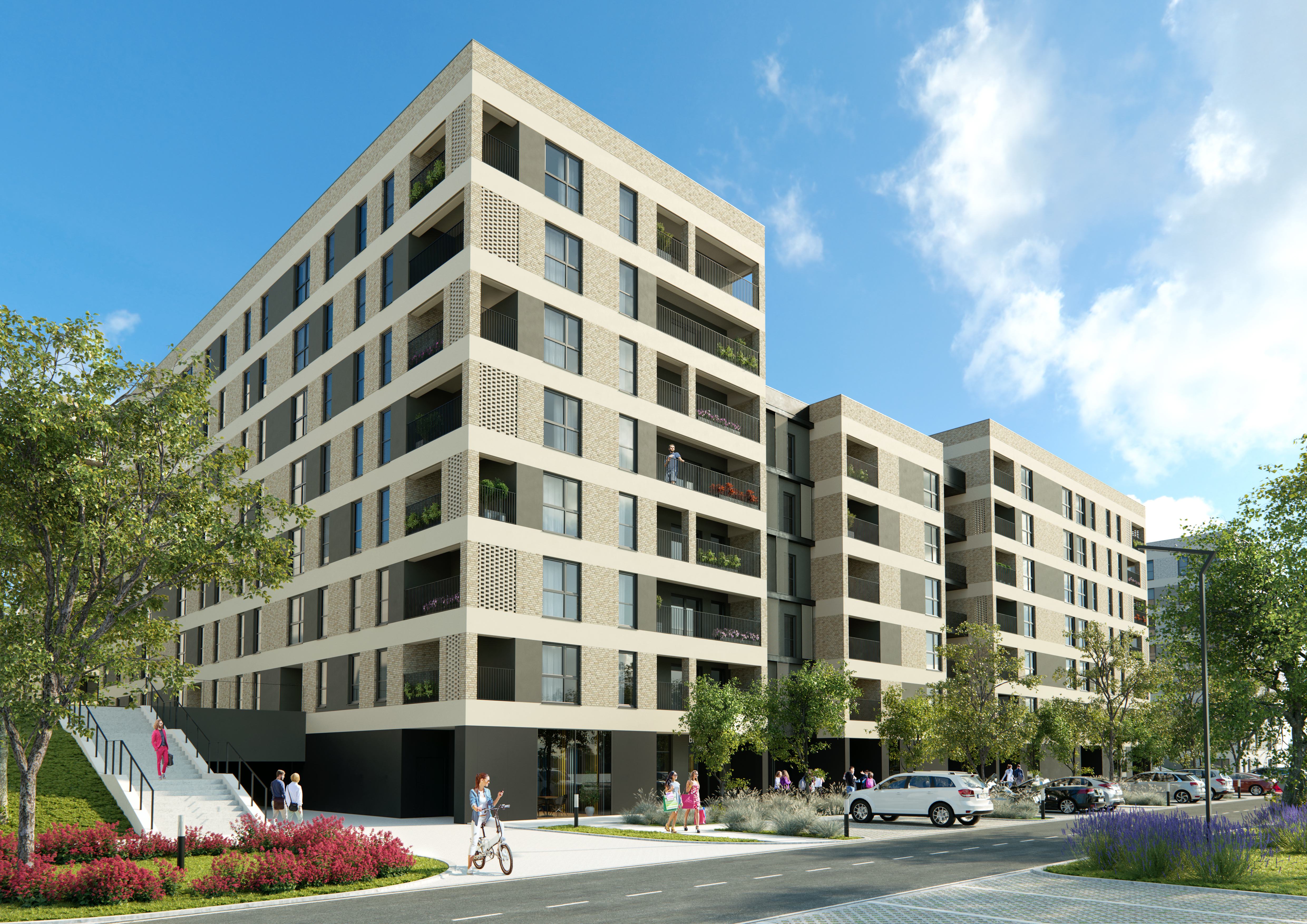 Apartments of the second stage of the Platanowy Park investment