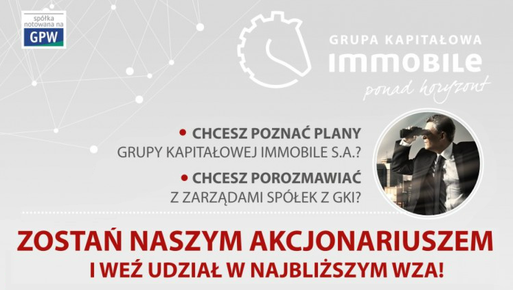 Register for the General Meeting of Shareholders of GK IMMOBILE