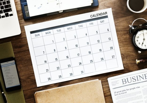 Dates of publication of periodic reports in 2020