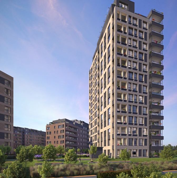 An impressive dominant of the 3rd stage of the Platanowy Park investment