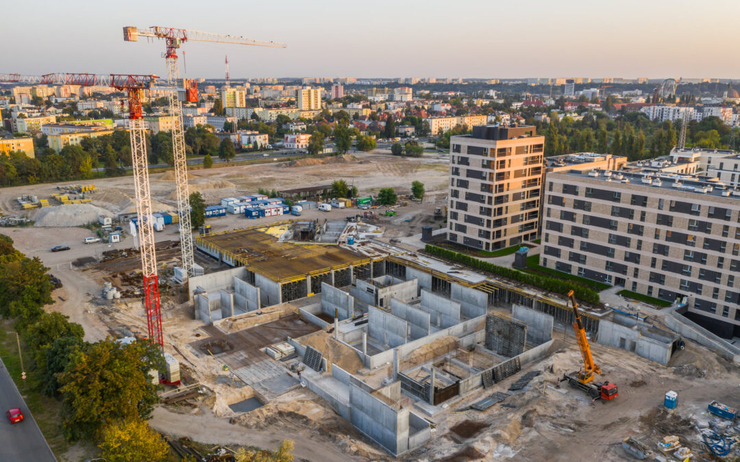 With a view of Bydgoszcz – the dominant feature of the Platanowy Park investment