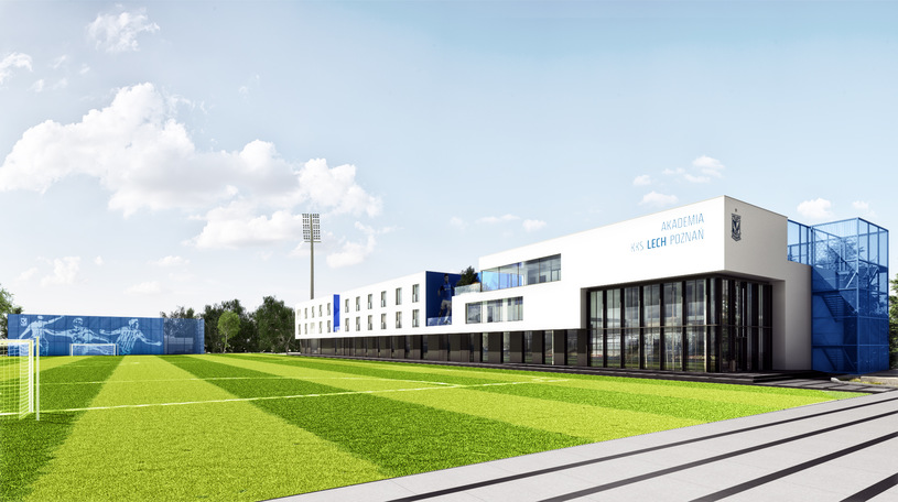 Projprzem Budownictwo will build the Research and Development Center of the Lech Poznań Academy