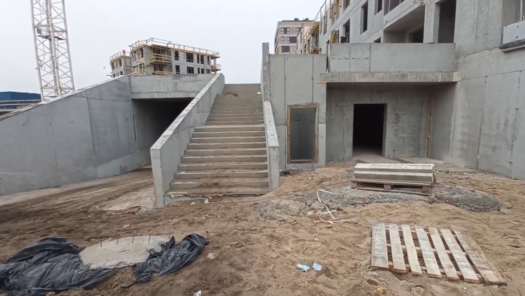 Walk around the construction of the 3rd stage of Platanowy Park (video)