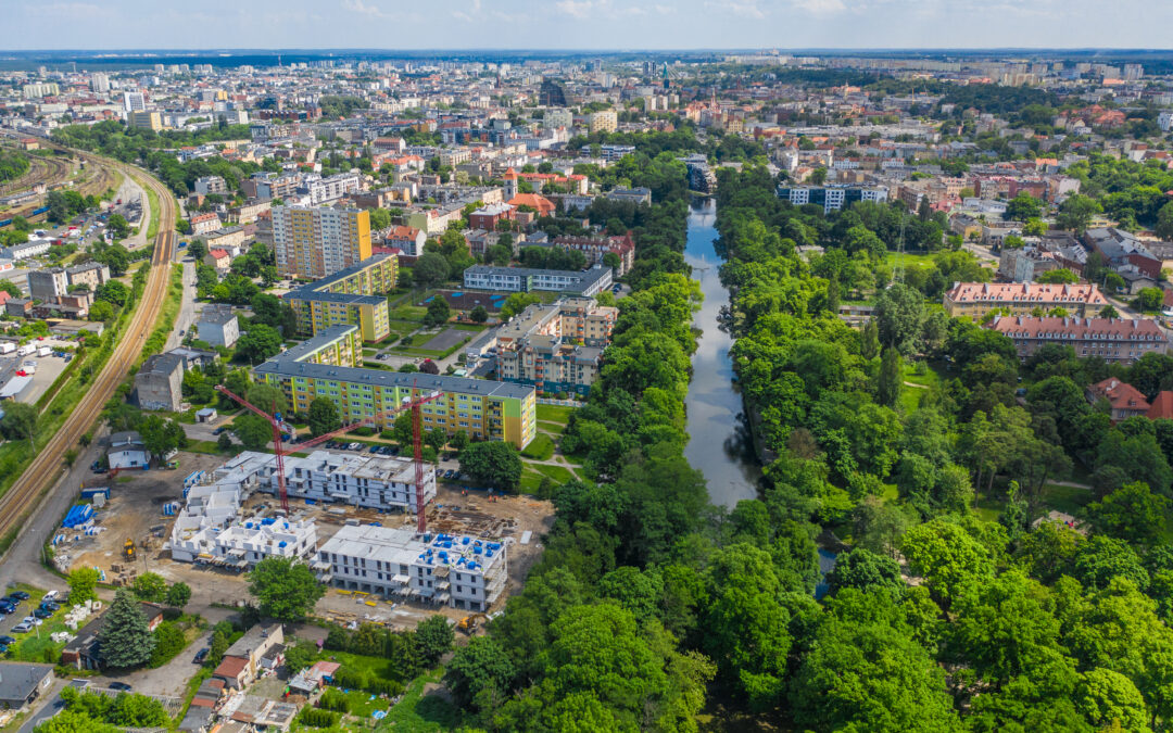 The first report from construction of the first stage of the Rabatki estate in Bydgoszcz