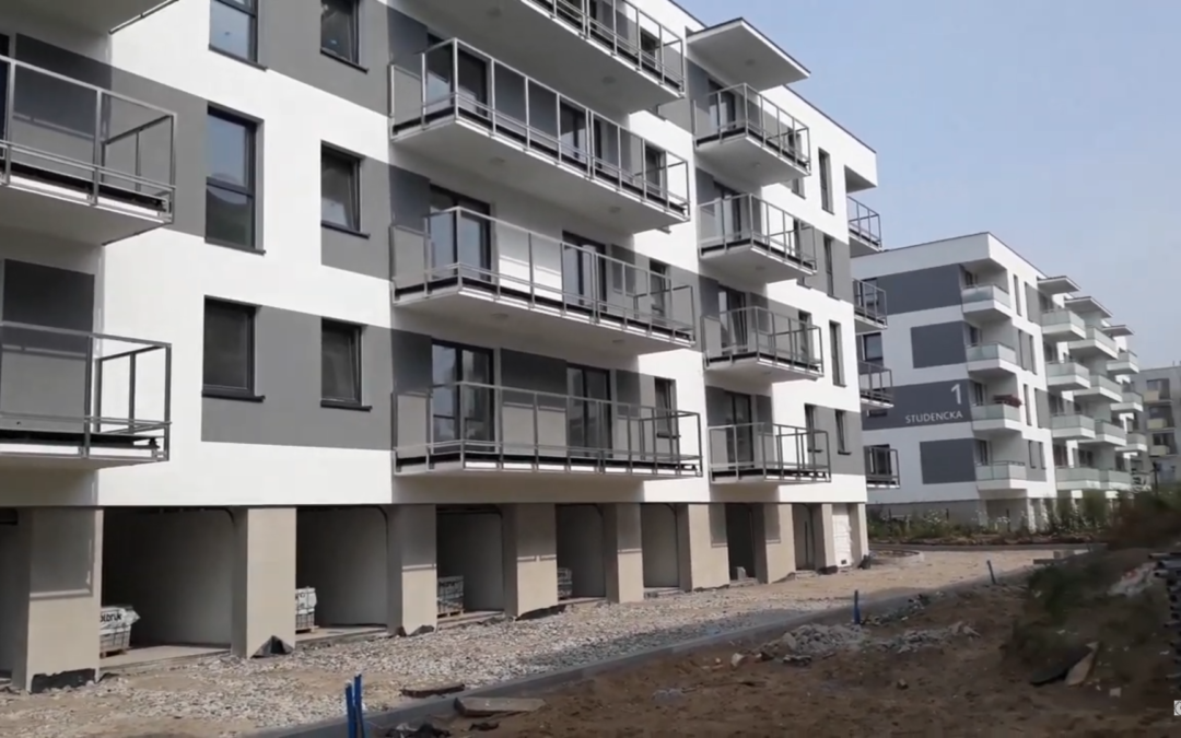 News from the construction of the Osiedle Uniwersyteckie (video)