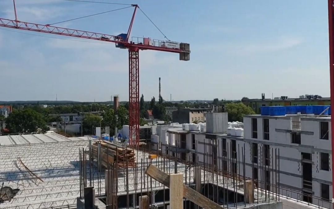 The charming neighborhood of the Rabatki estate and the progress of work – presents Mateusz Stolarczuk